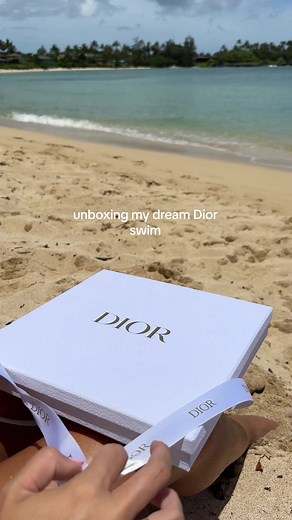 Unboxing My Dream Dior Swimwear for Summer Fun