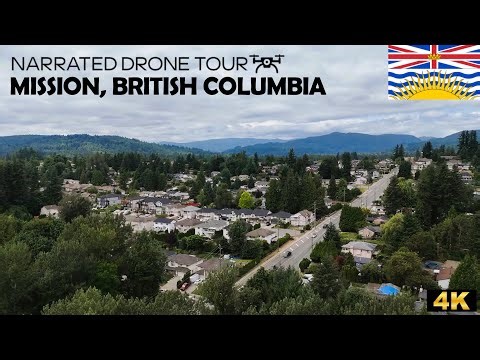 🌲 Mission, British Columbia 🏔️ 4K Drone