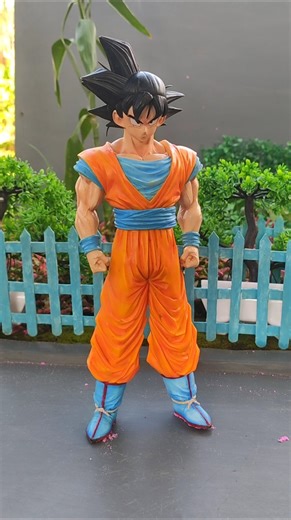Goku and Kid Buu's transformation #dragonball #goku #actionsfigures