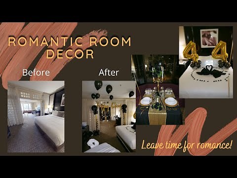 Romantic Hotel Room Decorations