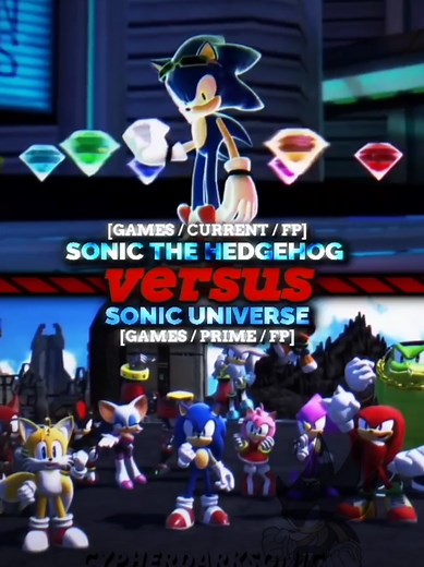 Sonic vs Sonic Universe: Who is the Strongest?