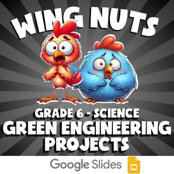 Green Engineering Projects WING NUTS Science Game - No Prep Grade 6 Review