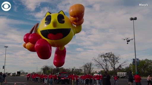 THANKSGIVING PARADE BALLOONS: Macy's unveiled new character balloons for the 99th annual Macy's Thanksgiving Day Parade during Balloonfest in New Jersey recently. Some of the balloons include Toy Story's Buzz Lightyear, Nintendo's Mario, PAC-MAN, and Shrek's Onion Carriage. Also joining the lineup this year are Frost Pips by The Lumistella Company and Freida the Dachshund by Macy's in partnership with The Farmer's Dog. | Q2 News