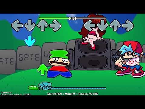 FNF Vs Dave and Bambi V3.0 Supernovae Gameplay