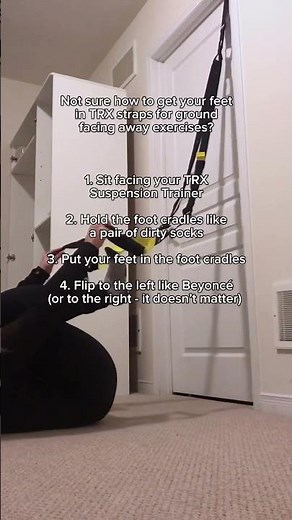 First time using the TRX Suspension Trainer?