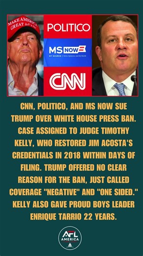 Trump's Press Ban Lawsuit Assigned to the Judge Who Already Beat Him Once