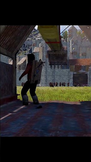 100 players attack the Castle