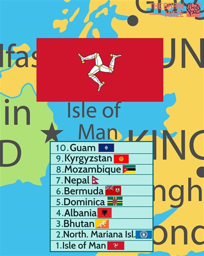 Top 10 Weirdest Flags in The World - Dragons, double-headed eagles, and flags with 3 legs? These countries definitely know how to keep things weird! | The Brain Maze