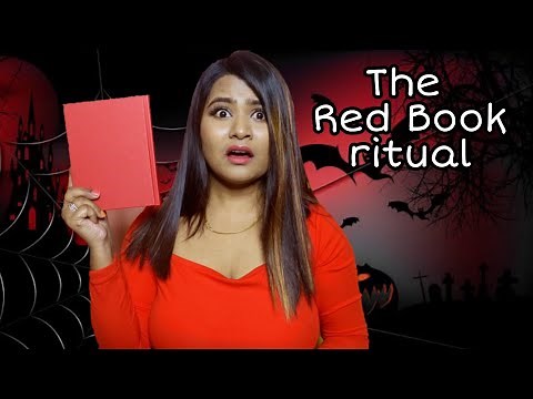 I Played *The Red Book* haunted game at midnight 💀| haunted ritual