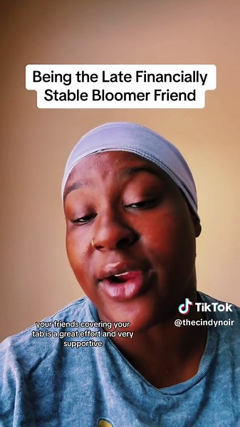 Late Financially Stable Bloomer Friend: Dr. Tyler Blooms on TikTok