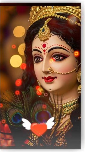 ओ मां मुझे तेरे आंचल में पलना है।🌺❣️🍀🌿🥀#4kfullhdstatus #shortvideostatus #maastatus #durga mata