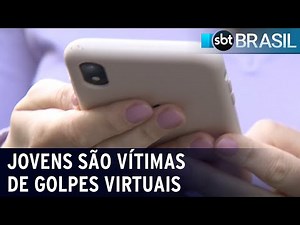 Jovens entre 18 e 24 anos são principais vítimas de golpes virtuais | SBT Brasil (30/07/22)
