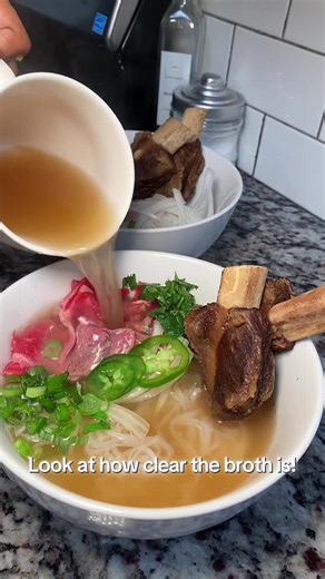 Beef Pho in less than 2 hours using @Quoc Viet Foods Beef pho base!! #pho #targetfinds #spicypho #dinnerideas