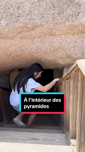 Visitez l'intérieur des pyramides d'Égypte