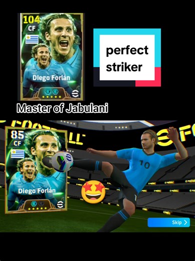 Diego Forlán Training Guide for Efootball 2025