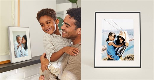 Aura Aspen Digital Picture Frame Is an Elegant Way to Show Precious Photos