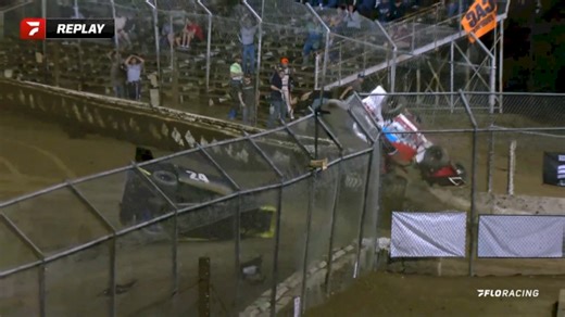 Huge Double Mod Lite Flip At Ocala Speedway