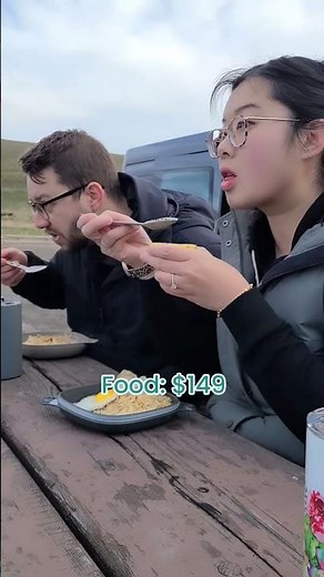 The cost to rent a camper van and drive from Calgary to Vancouver in 4 days 💸 #vanlife