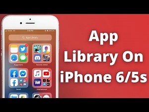 App Library On iPhone 6/5s Install App Library On iPhone 6/5s 🔥🔥