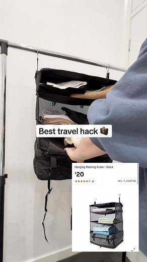 Elevate Your Holiday Organization Game with Our Hanging Packing Cubes!