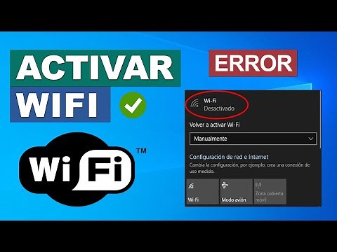 ✅ Cómo Habilitar WIFI en Windows 10 | Como activar el Adaptador WIFI (SOLUCIÓN 2021)