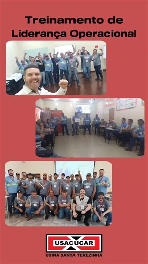 ✅ Concluímos o Treinamento de Liderança Operacional UST com muita energia! 🤝 Em parceria com o Senar (Serviço Nacional de Aprendizagem Rural), tivemos um programa personalizado para mais de 500 encarregados e coordenadores comprometidos com as nossas operações agroindustriais. 📲 Confira o vídeo! #UsinaSantaTerezinha #UST61Anos #CanaDeAçúcar #SetorSucroenergético | Usina Santa Terezinha