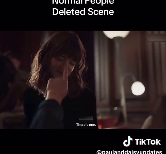 Normal People Deleted Scene with Marianne and Connell at Trinity College Magazine Launch