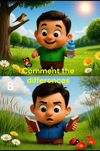 Only Sharp Eyes Win -Find 10 Differences #findthedifference #finds #hidden