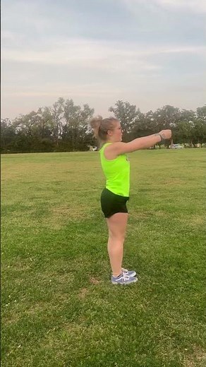 Middle school cheer camp dance.