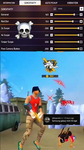 Free Fire Max Auto Headshot Trick 2026 Sensitivity ⚙️ 2gb, 3gb, 4gb Ram Headshot Sensitivity Setting