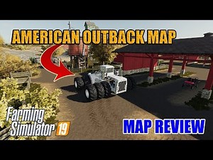 American Outback Map Review | Farming Simulator 19 Gameplay | Map Review