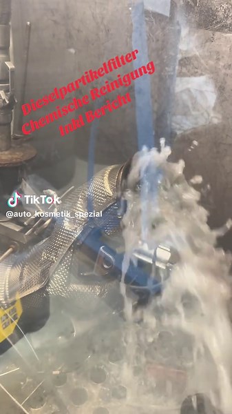 Chemische Reinigung von Dieselpartikelfiltern