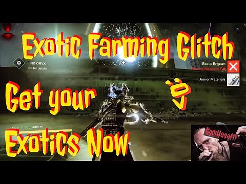 Destiny 1 Glitches : Exotic Engram Farm : Level up fast to 400