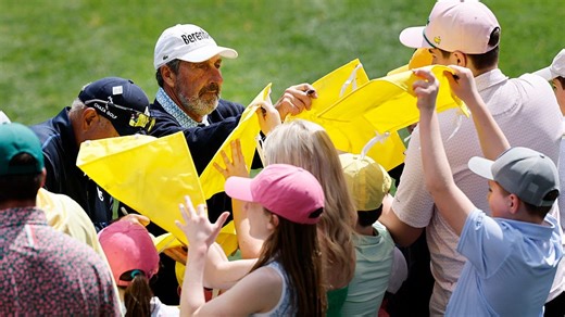 Who is the oldest first-round leader at the Masters? It's a legend