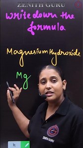 Formula Of Magnesium Hydroxide | Rapid Chemistry 275 | Class 9 | by Nikki Ma'am