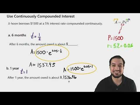 Continuously Compounded Interest Explained (Using e) | MathRescue