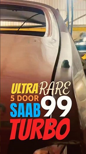 Check out this ultra rare 5 Door Saab 99 Turbo!