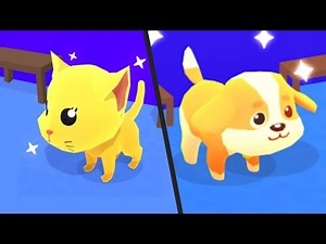 CAT ESCAPE vs DOG ESCAPE - Satisfying Double Gameplay All Levels New UPDATE Android ios