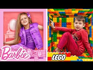 Wie man ein Club Haus baut / Barbie House vs. Lego House