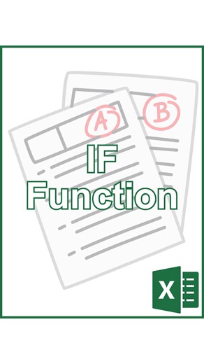 CheatSheets on Instagram: "Basic IF Function in Excel‼️ Level up in Excel in one hour!!! 💃🏼 You’re invited to a FREE Excel class w/ Miss Excel! 🎉 Registration + Replay Access = link in bio 📚 Topic: Data Cleaning & Automating with VBA Macros ✏️ Short Description: In this free 1-hour power-packed session, you’ll learn Miss Excel’s hacks for Data Cleaning & VBA Macros to save you hours each week! 🔑 Key Takeaways: In just 1 hour, you will… 🧠Learn shortcuts to get rid of frustrating, messy data