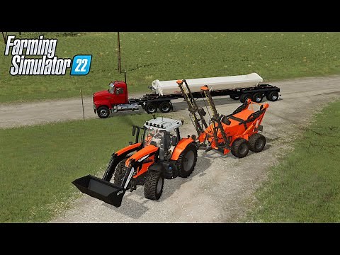 Faster And Larger Stone Pickers👷‍♂️ Miner's MF 6000 🚧 Farming Simulator 22 Mods Elmcreek Map
