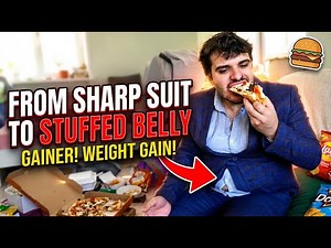From Fit to Stuffed: The Shocking Truth Behind My Weight Gain! (Gainer, Stuffed Belly, Weight Gain)