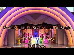 Beauty and the Beast – Live on Stage | Full Show | Disney's Hollywood Studios | 4K