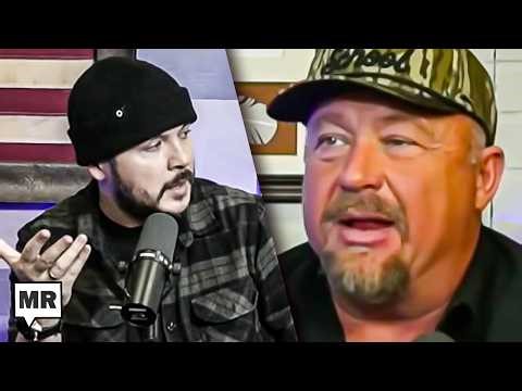 WASTED Alex Jones Crashes Tim Pool's Show