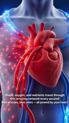 “How nutrients move through the circulatory system 🩸🍎#trend #CirculatorySystem#Science #AIHealthHub