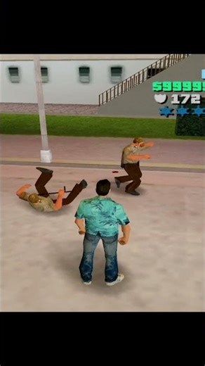Cop vs cop 😂😂. #gta #gta6 #gtavicecity #ps2