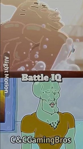 Muscular Richard VS Handsome Squidward