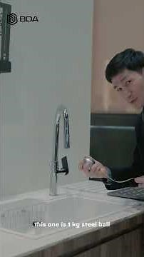 Yoshimoto Crystal Surface Kitchen Sink Test