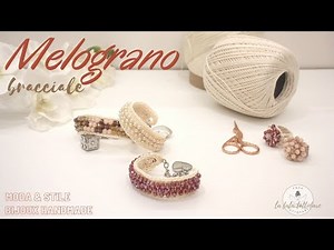TUTORIAL: Pomegranate Crochet Bracelet