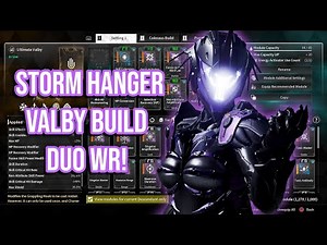 NEW COLOSSUS! VALBY BUILD TO BEAT STORM HANGER I THE FIRST DESCENDANT